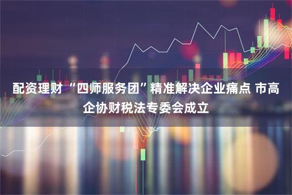 配资理财 “四师服务团”精准解决企业痛点 市高企协财税法专委会成立